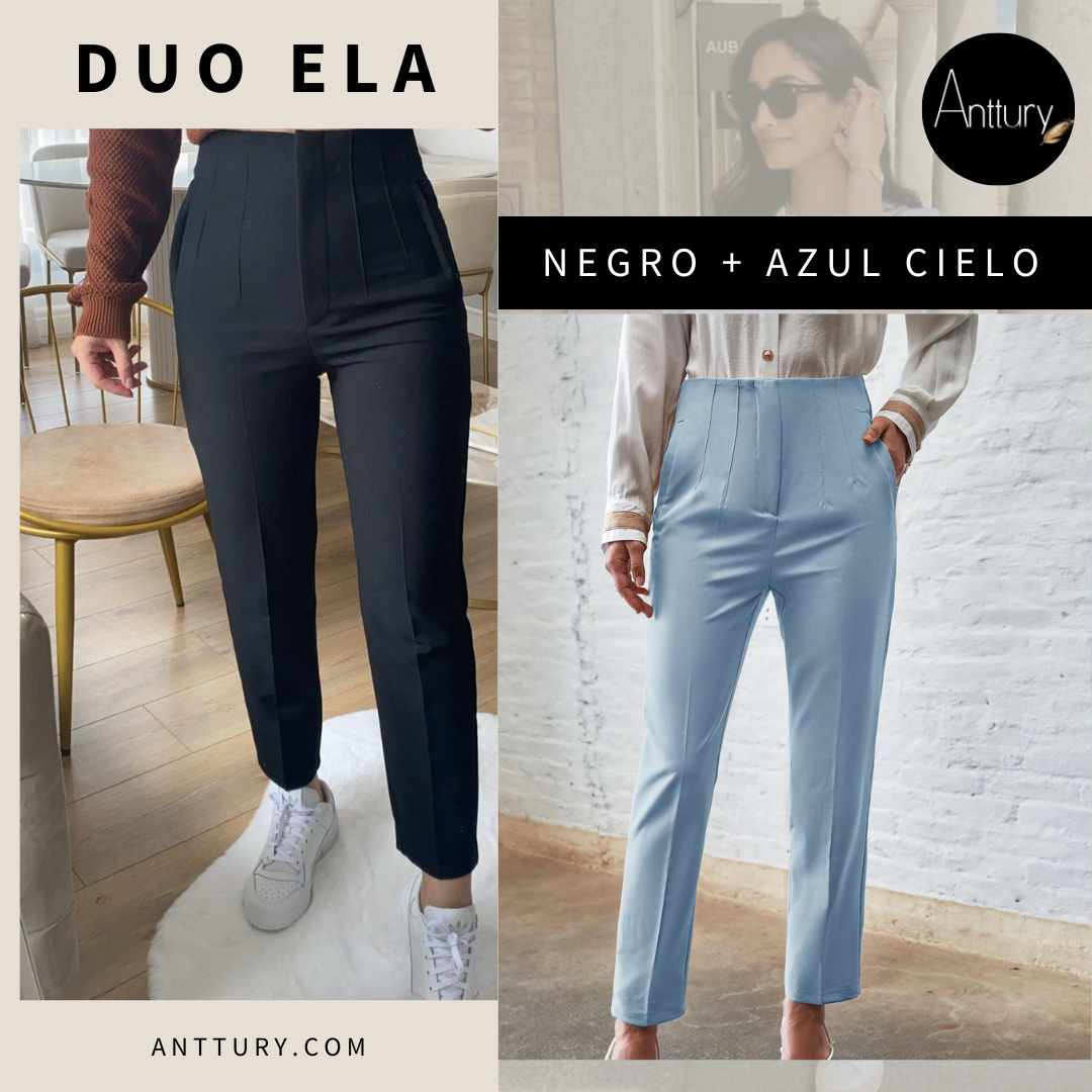 DUO PANTALONES PINZA (PROMOCION)